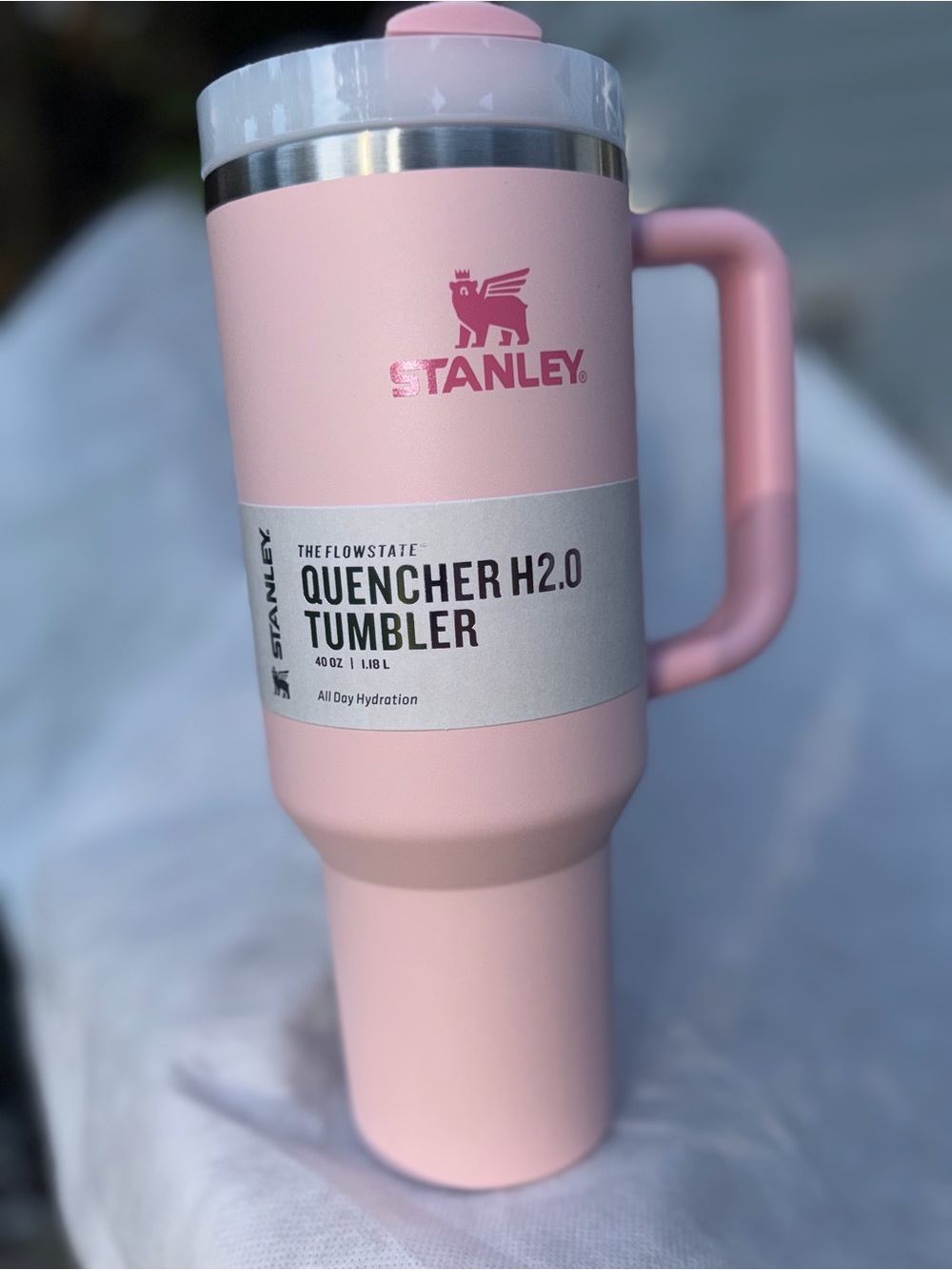 Light Pink Stanley Tumbler